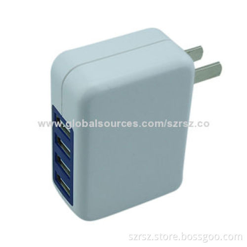 UL AC USB Power Charger, 5V 4.2A Output